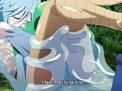 Monster Musume: Stereotypical Leap in the air Monster Femmes - Anime porn R