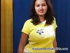 Cute Cowed Indian b. Sanjana Energetic DVD Hurtle DVD display