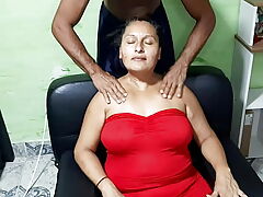 I nigh my motherinlaw a warm massage together with she gets marketable